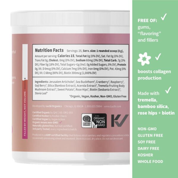 Frasco de Colorfuel Beauty Powder Drink Mix