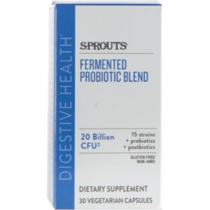 Sprouts probiótico fermentado mezcla 20 mil millones ufc cápsulas