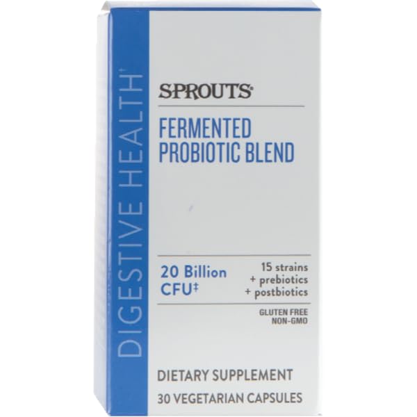 Sprouts probiótico fermentado mezcla 20 mil millones ufc cápsulas