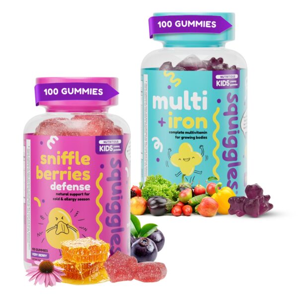 Frente del bundle Squiggles Sniffle Berries