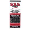 Version 1.0.0 Etiqueta frontal SSS TONIC 10 oz