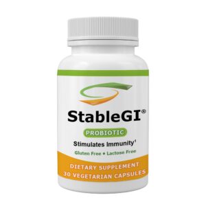 Suplemento probiótico StableGI Saccharomyces boulardii 30 cápsulas