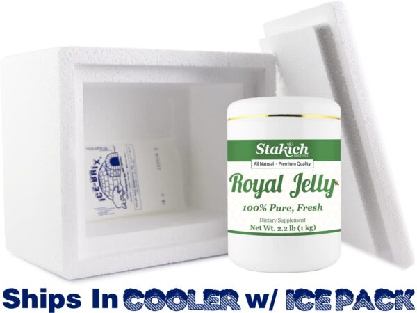 Conjunto de envases de Jalea Real Stakich