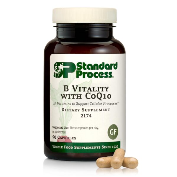 Frente de Standard Process B Vitality con CoQ10