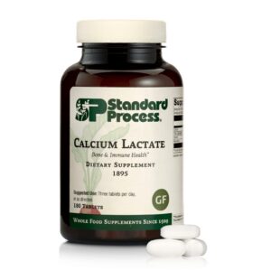 Version 1.0.0 Etiqueta frontal de Calcium Lactate Standard Process