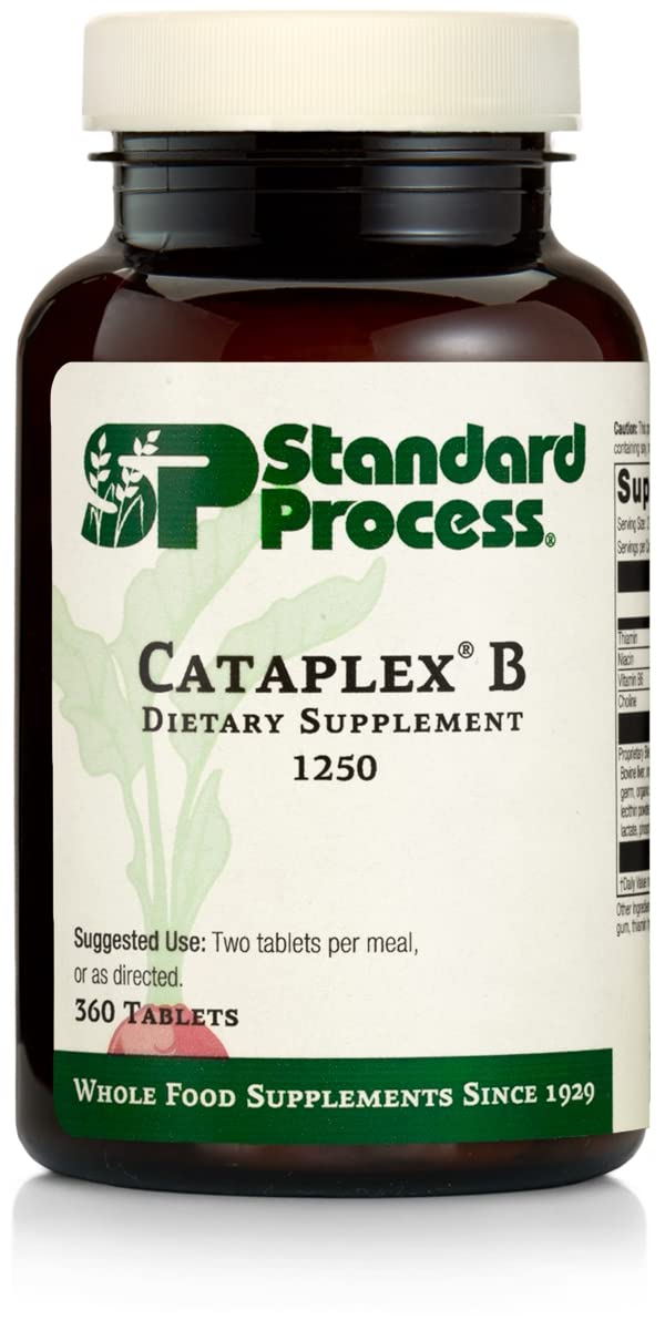 Version 1.0.0 Standard Process Cataplex B vitaminas B salud corazón 360 tabletas