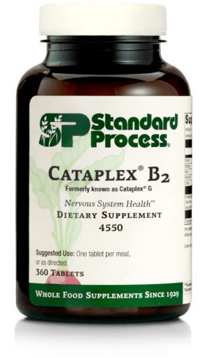 Version 1.0.0 Standard Process Cataplex B2 suplemento sistema nervioso envase