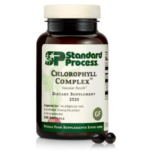 Frente de la etiqueta de Standard Process Chlorophyll Complex