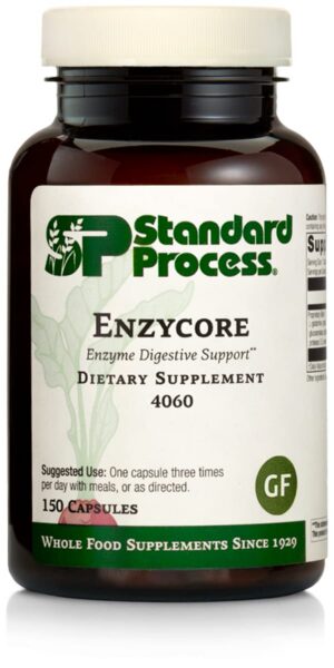 Enzycore 150 cápsulas frente - Standard Process