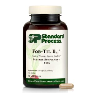 Frasco de Standard Process for-Til B12 vista frontal