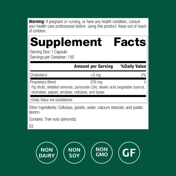 Version 1.0.0 Etiqueta de Multizyme