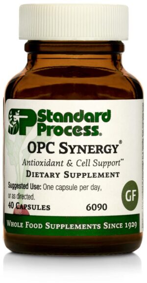 Standard Process OPC Synergy suplemento apoyo cerebral salud ocular 40 cápsulas