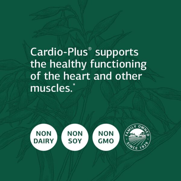 Frasco de Cardio-Plus Standard Process abierto