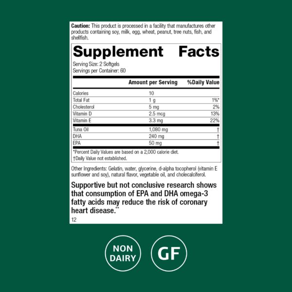 Cápsulas masticables de tuna omega-3