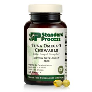 Frasco tuna omega-3 masticables