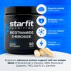 Detalles de botella STARFIT nicotinamida d-ribósido