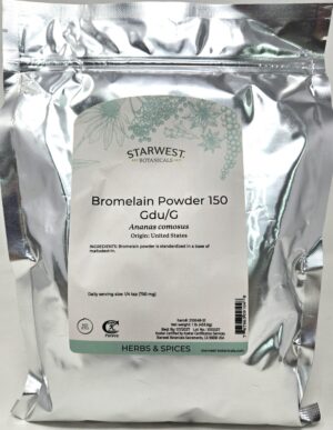 Polvo de bromelina Starwest Botanicals