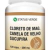 Status Verde suplemento cloruro de magnesio canela de viejo 120 cápsulas