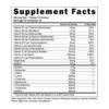Etiqueta del envase Steel Supplements BCAA EAA