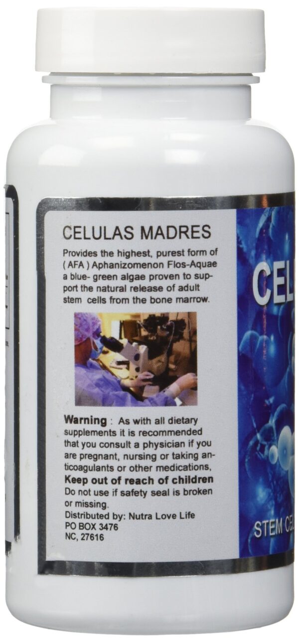 Stem Cell Enhancer Celulas Madres - etiqueta