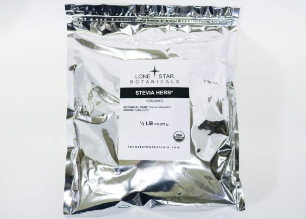 Stevia natural como edulcorante para repostería saludable