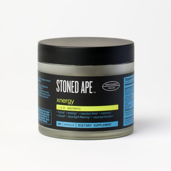 Frente de la caja Stoned Ape Xnergy