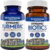 Stonehenge Health paquete suplemento cúrcuma y probióticos para articulaciones