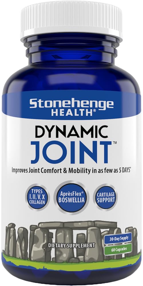 stonehenge health suplemento articulaciones cápsulas 60