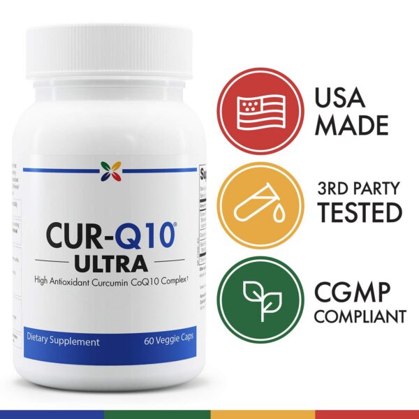 Frasco y cápsulas en primer plano