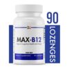 Stop Aging Now MAX-B12 1000 mcg pastillas envase frontal