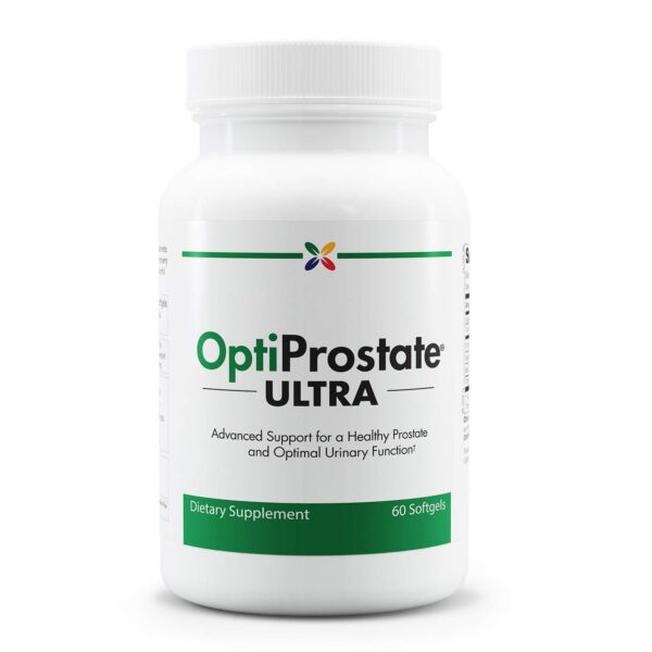 Stop Aging Now OptiProstate Ultra frasco suplemento salud prostática
