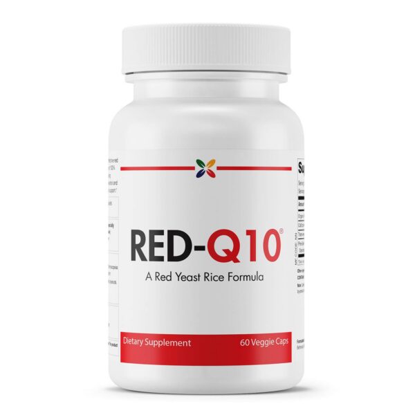 Stop Aging Now RED-Q10 arroz rojo orgánico 60 cápsulas veg