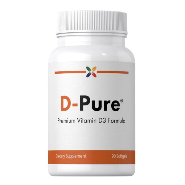 Stop Aging Now Vitamina D3 5000IU gelcaps frente