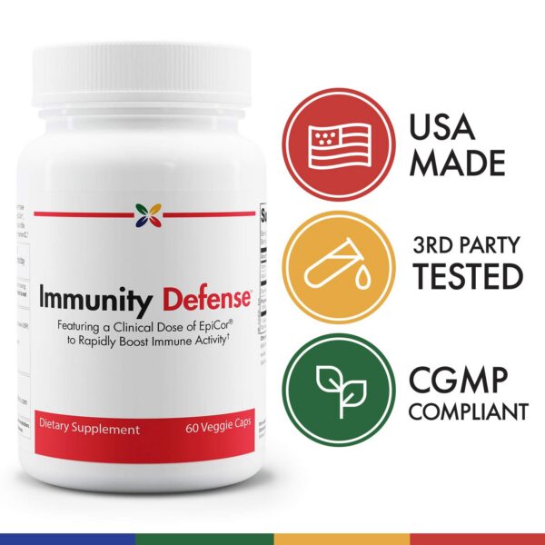 Stop Aging Now Vitamina C D y EpiCor 60 cápsulas