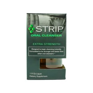 Strip detox limpiador oral extra fuerte botella 1 oz