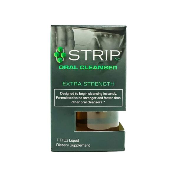 Version 1.0.0 Strip detox limpiador oral extra fuerte botella 1 oz