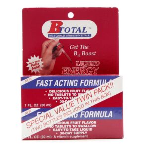 Sublingual B Total suplemento complejo B 120 dosis botella