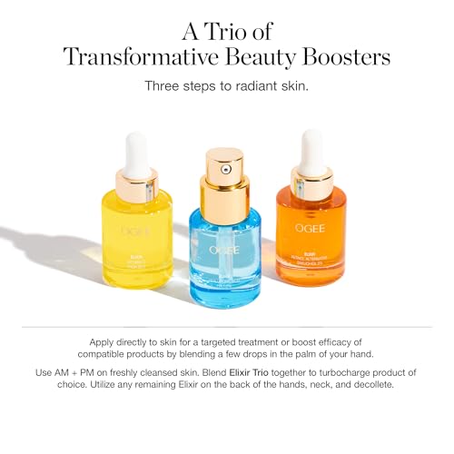 Suero facial antioxidante vitamina C Ogee elíxir trío