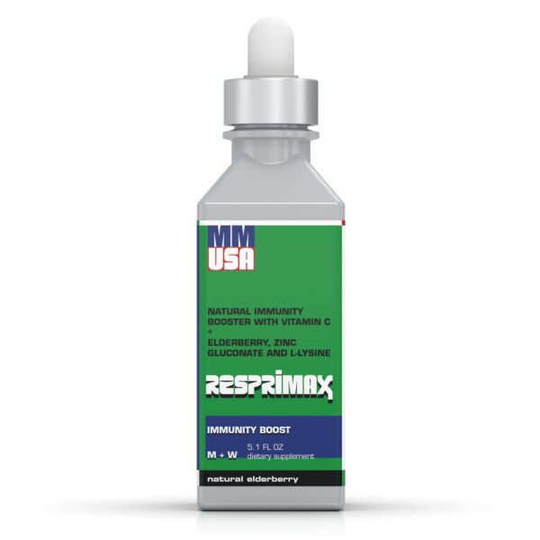 Version 1.0.0 Botella de suero MMUSA Resprimax para fortalecer sistema inmunológico