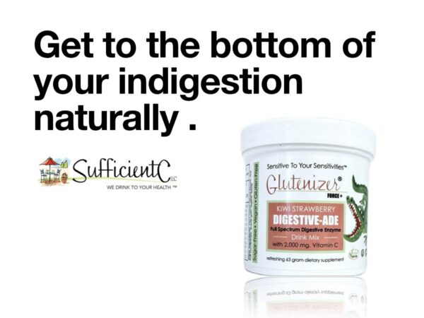 Frasco con el polvo en primer plano