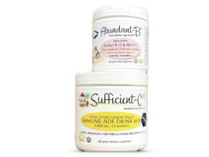Sufficient-C pink lemonade drink mix sobre de vitamina C