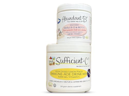 Etiqueta frontal del producto Sufficient-C pink lemonade