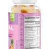 SUKU prenatal gummies bottle back label