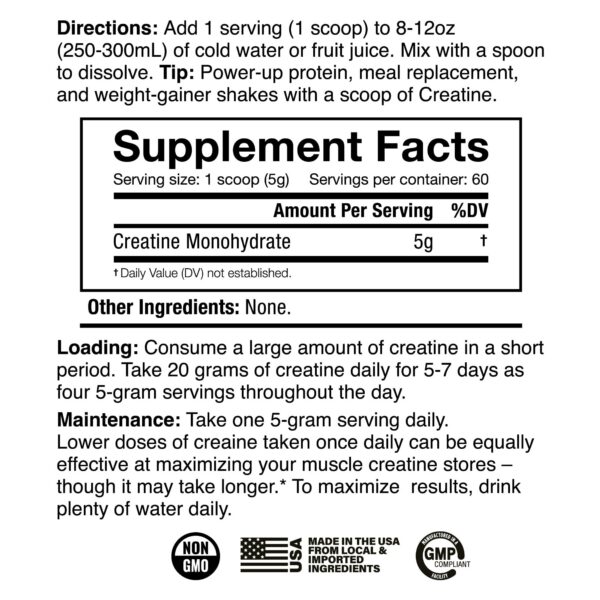 Suministro de creatina JNX SPORTS The Curse para 60 porciones