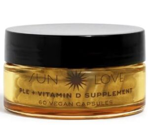 SUN LOVE PLE + Vitamin D cápsulas veganas