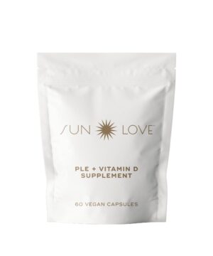 Frente del frasco SUN LOVE PLE + Vitamina D