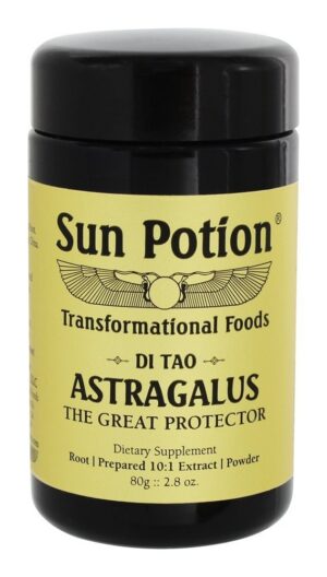Sun Potion Astrágalo extracto raíz 60 gramos paquete