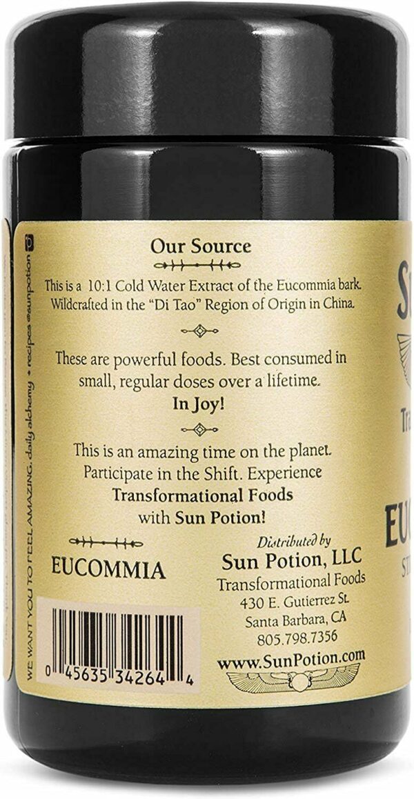Sun Potion Eucommia suplemento natural 70g