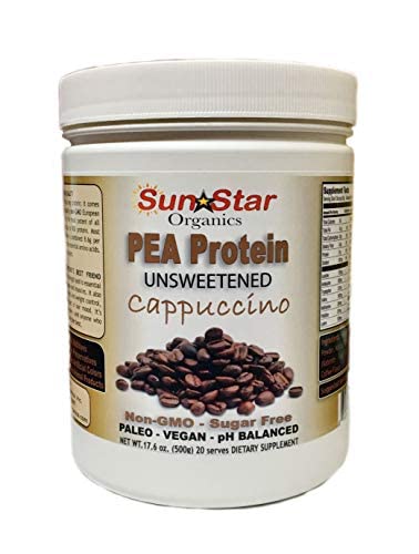Version 1.0.0 Frente de producto Sun Star Organics proteina guisante