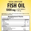 Etiqueta Sundance Fish Oil Softgels 1000 mg